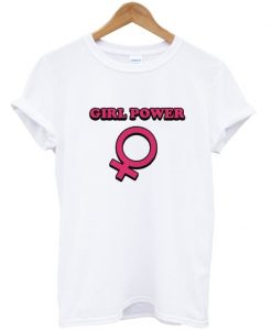 girl power logo tshirt