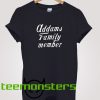 Adams Family T-shirt