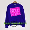 Back and body Sweatshirt