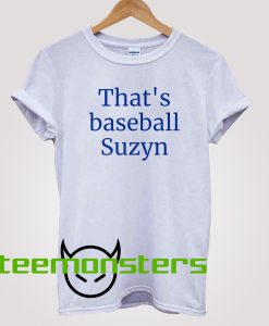 Baseball Suzyn T-shirt