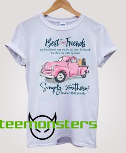 Best Friends Car T-shirt