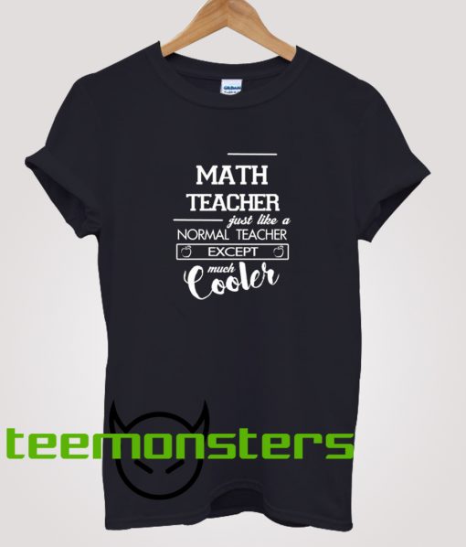 Math Teacher T-shirt