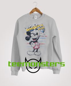 Mickey Mouse World Sweatshirt