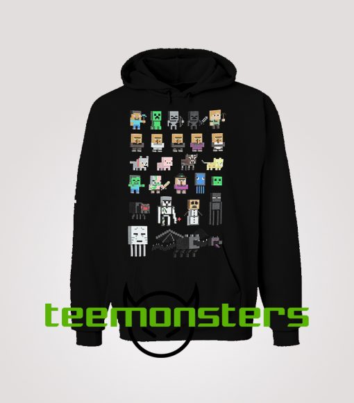 Minecraft Char Hoodie