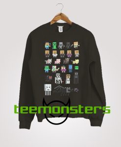 Minecraft Char Sweatshirt