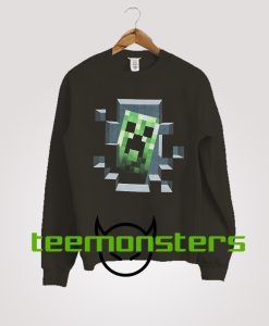 Minecraft Creeper Sweatshirt