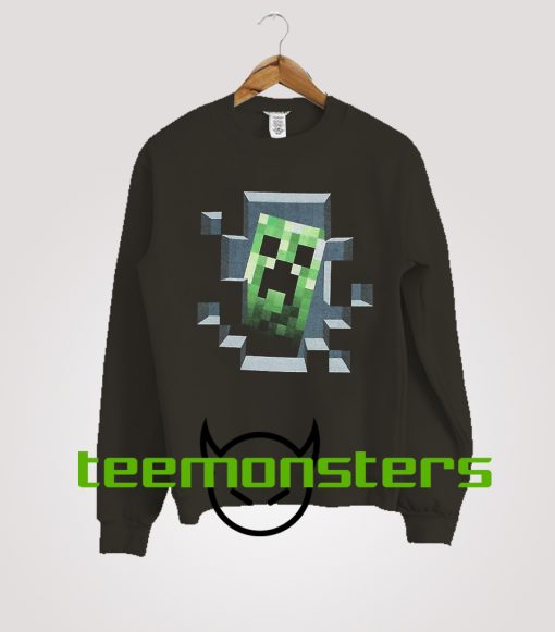 Minecraft Creeper Sweatshirt