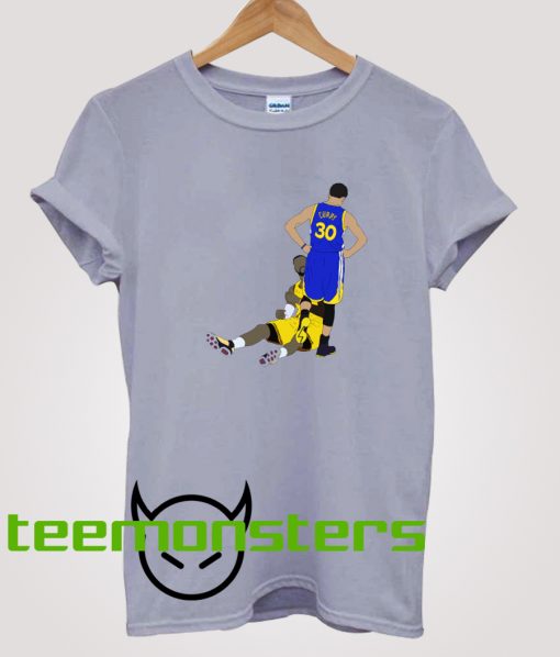 Stephen Curry vs LeBron T-shirt