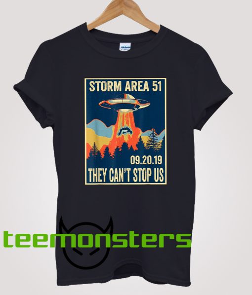 Strom Area 51 T-shirt