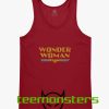 Wonder Woman Font Tanktop