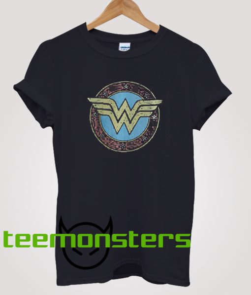 Wonder Woman Shield T-shirt