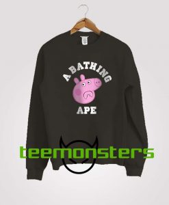 A Bathing Peppa Pig Sweatshirt