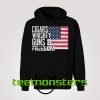 American Flag Cigar Whiskey Gun Hoodie