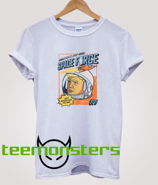 Americas One Man Trump Space Force T-Shirt