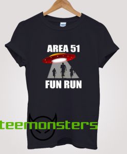 Area 51 Fun Run Alien T-Shirt