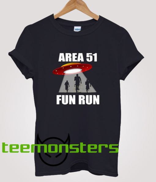 Area 51 Fun Run Alien T-Shirt