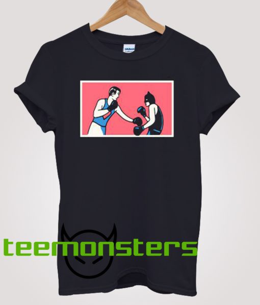 Batman vs Superman Boxing T-shirt