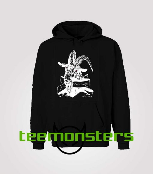 Black Philip Devil Goat Hoodie