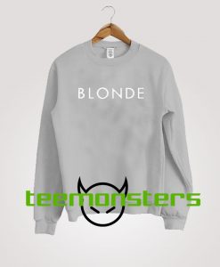 Blonde Sweatshirt