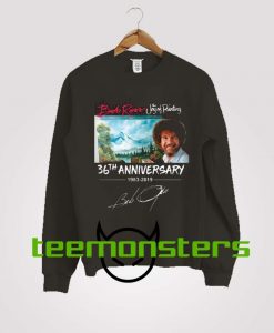 Bob Ross Anniversary Sweatshirt