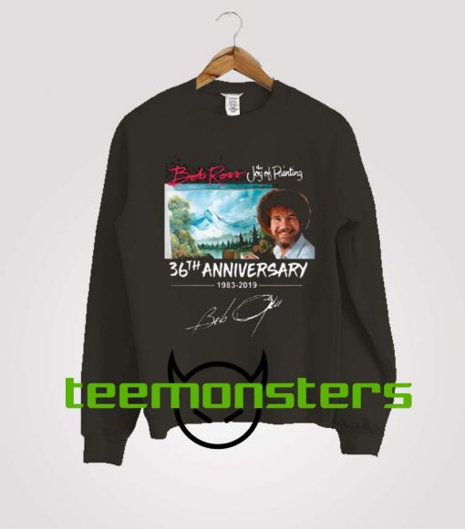 Bob Ross Anniversary Sweatshirt