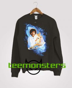 Bob Ross Galaxy Sweatshirt