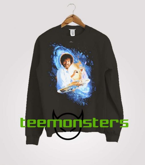 Bob Ross Galaxy Sweatshirt