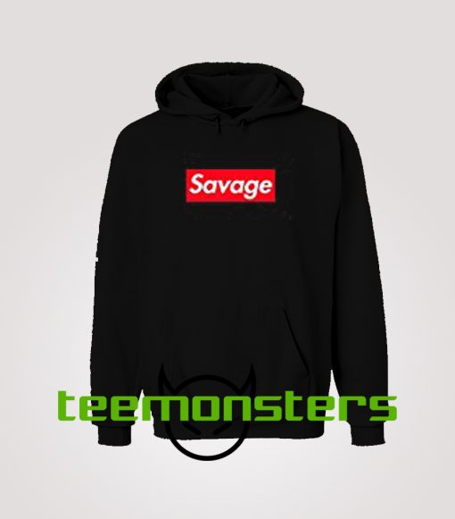 Box Logo Savage Hoodie