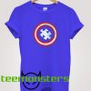 Captain America Puzzel T-shirt