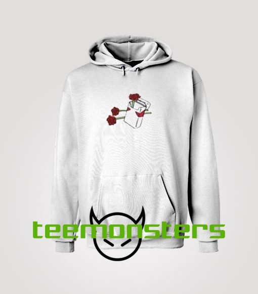 Cigarette Rose Hoodie