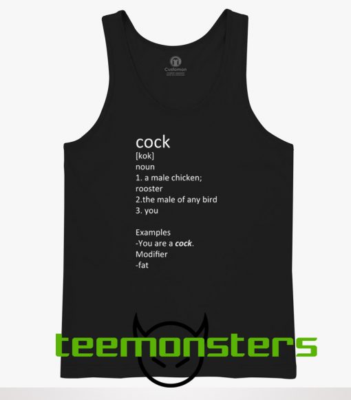 Cock Meaning Tank Top