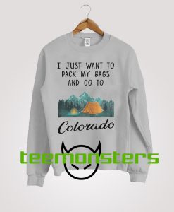 Colorado Camping Sweatshirt