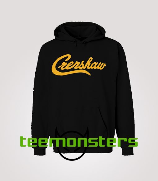 Crenshaw Font Hoodie