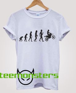 Evolution To Motocross T-shirt