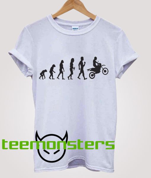 Evolution To Motocross T-shirt