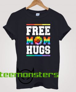 Free Mom Hugs Rainbow T-shirt