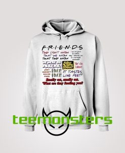 Friends TV Show Quotes Hoodie