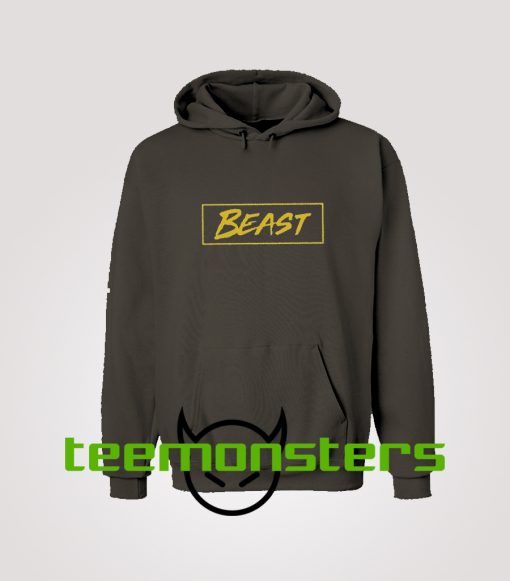 Gold Mr Beast Hoodie