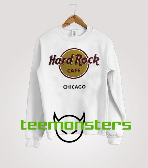 Hard Rock Cafe Chicago Sweatshirt.