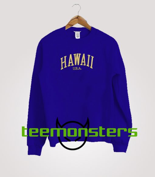 Hawaii Usa Sweatshirt