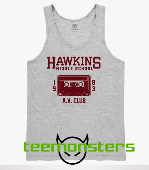 Hawkins 1983 AV Club Tanktop