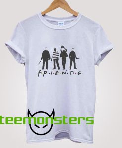 Horror Movies Friends TV Show T-Shirt