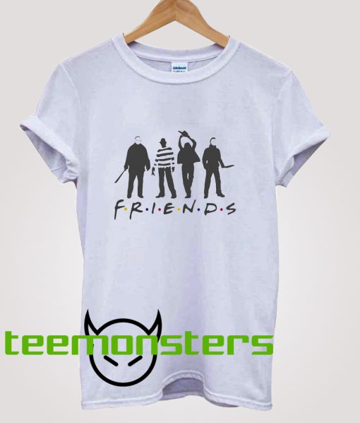 Horror Movies Friends TV Show T-Shirt