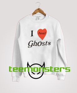 I Love Ghost Sweatshirt