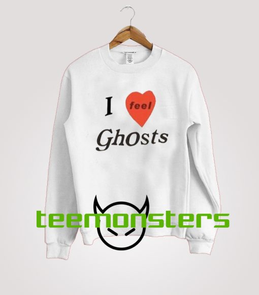 I Love Ghost Sweatshirt