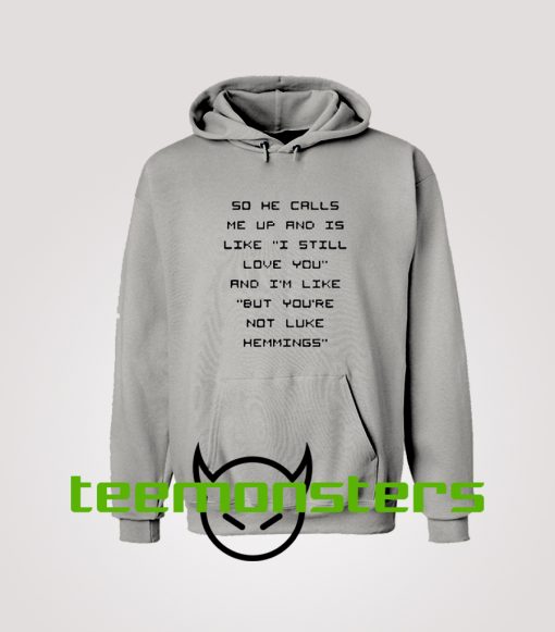 I Still Love You Text Hoodie