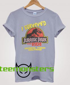 I Survived Jurassic Park T-shirt