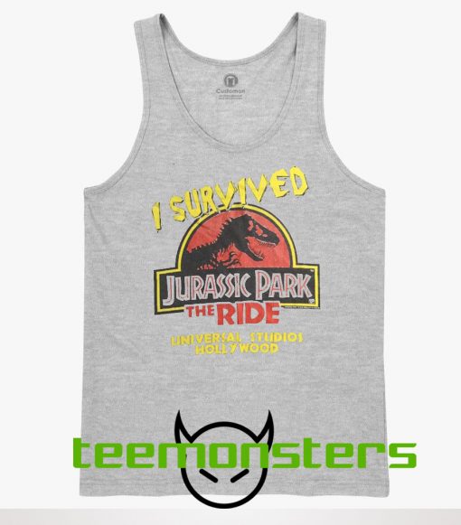 I Survived Jurassic Park Tanktop