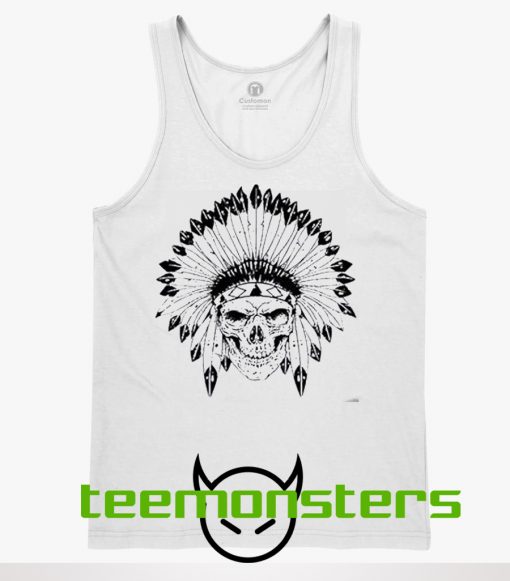 Indian Skull Tank Top