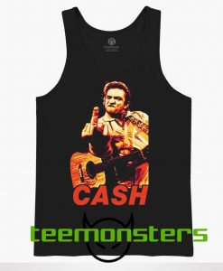 Johnny Cash Pict Tank Top